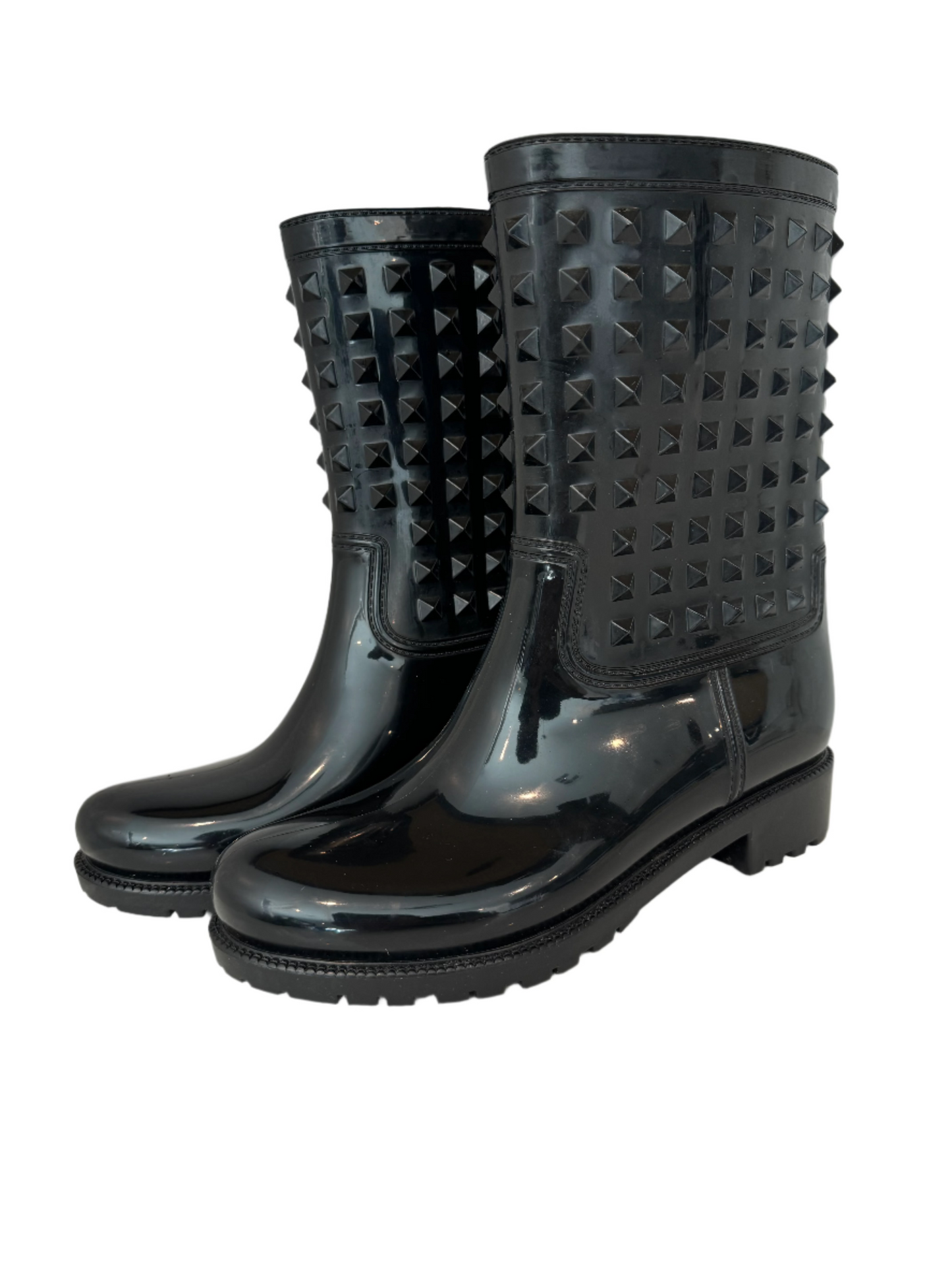 Studded Rain Boots