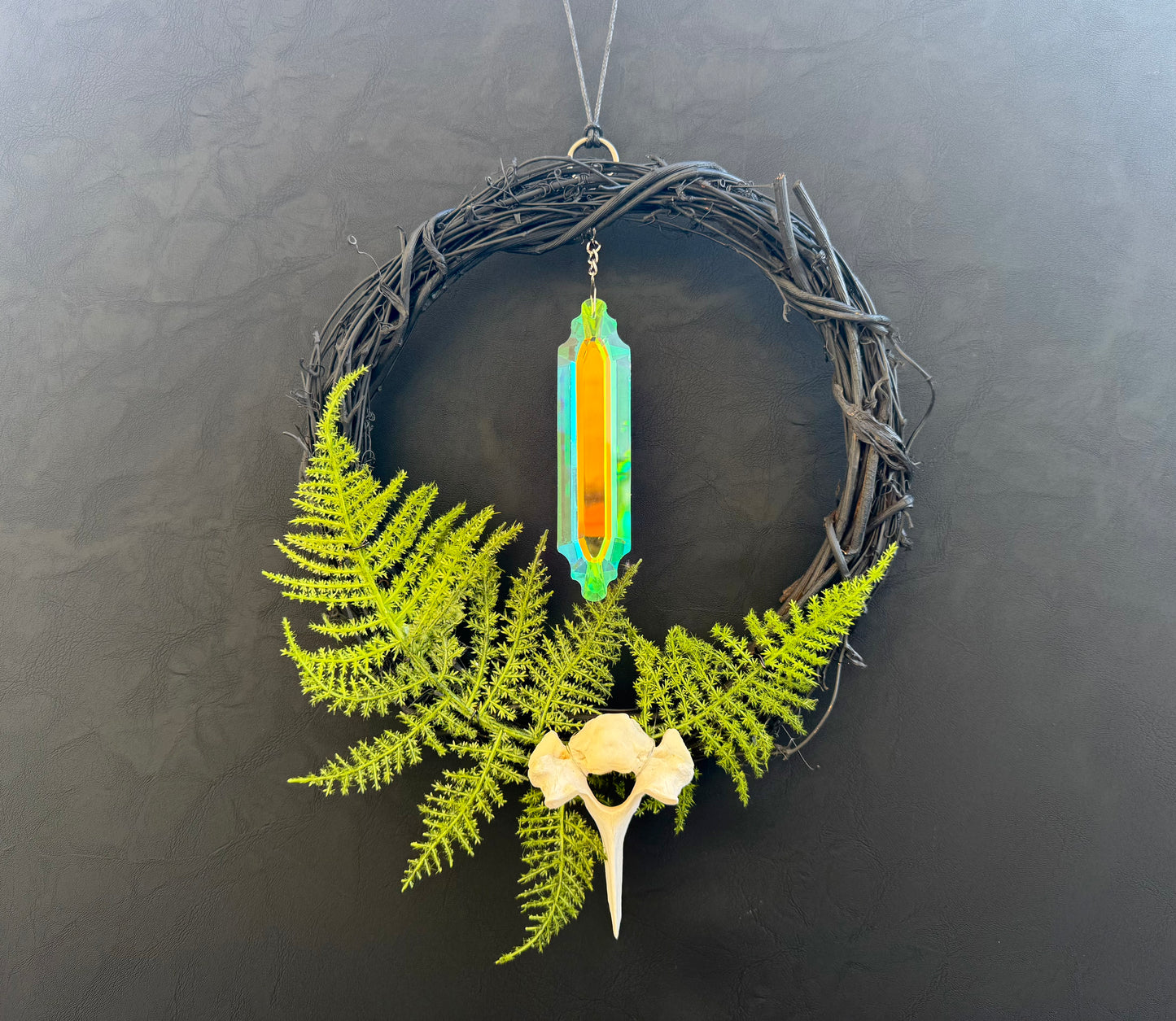 Faux Fern Sun Catcher